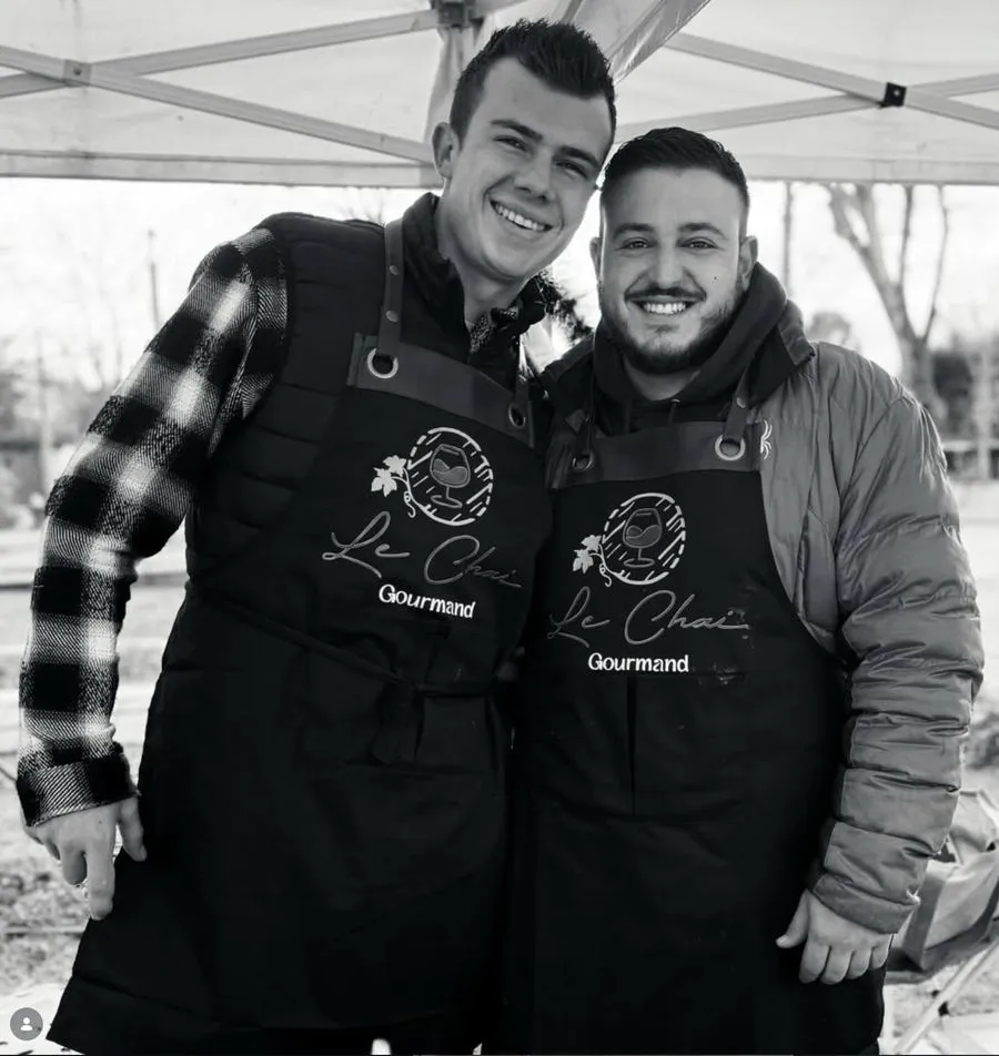 Adrien Casole et Dylan, les deux associés du Chai Gourmand à Cugnaux
