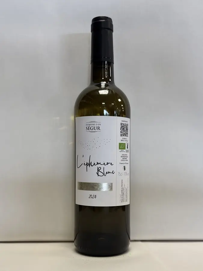 L'Éphémère Blanc — Domaine d'En Ségur — Lionel Barre