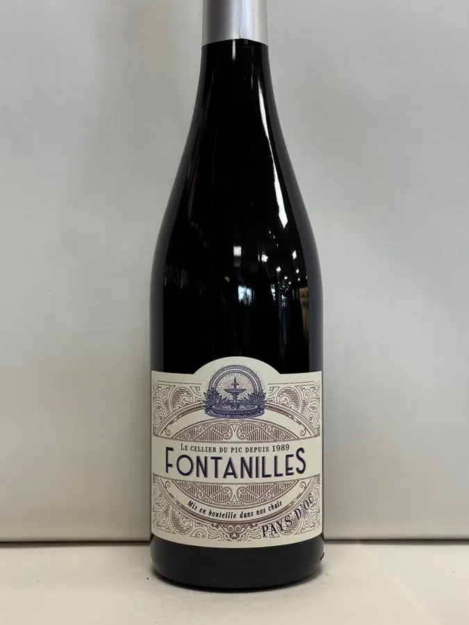 Fontanilles Rouge 2025 — Le Cellier du Pic · IGP Pays d’Oc