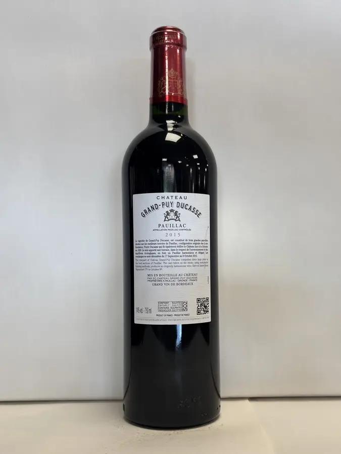 Château Grand-Puy Ducasse — Pauillac — Château Grand-Puy Ducasse — CA Grands Crus