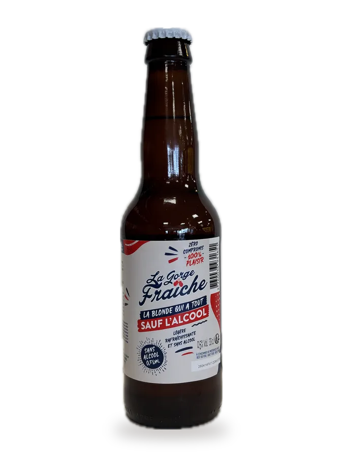 La Blonde qui a tout sauf l’alcool — La Gorge Fraîche