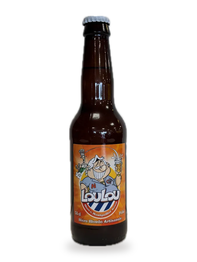 Loulou - Bière Blonde Artisanale — Bière de Montpellier / brassée à Béziers