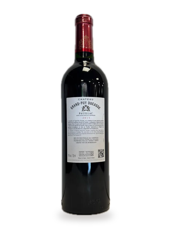Château Grand-Puy Ducasse — Pauillac — Château Grand-Puy Ducasse — CA Grands Crus