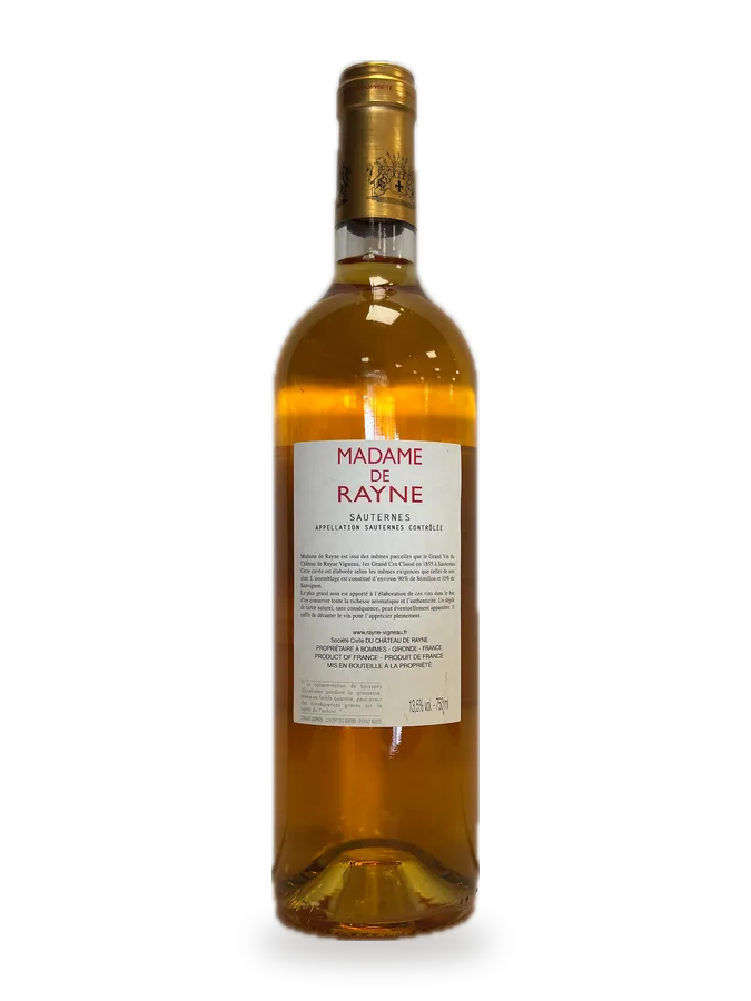Madame de Rayne — Sauternes
